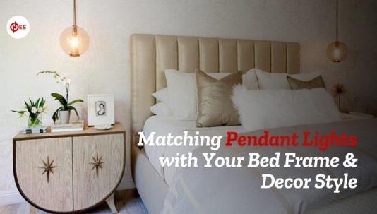 Matching pendant Lights with your Bed Frame & Decor Style pendant Lights