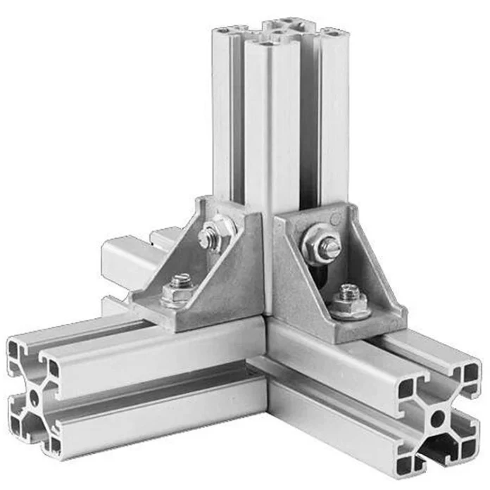 T slot aluminum extrusion structure