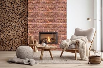Texture Plus' fireplace brick wall panels Texture Plus' fireplace brick wall panels
